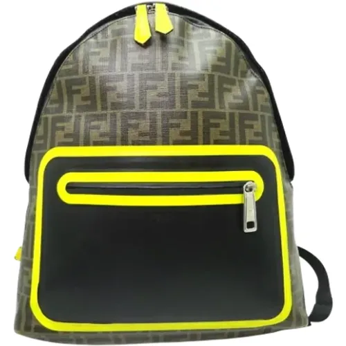 Pre-owned Backpacks, male, , Size: ONE SIZE Pre-owned Leather fendi-bags - Fendi Vintage - Modalova