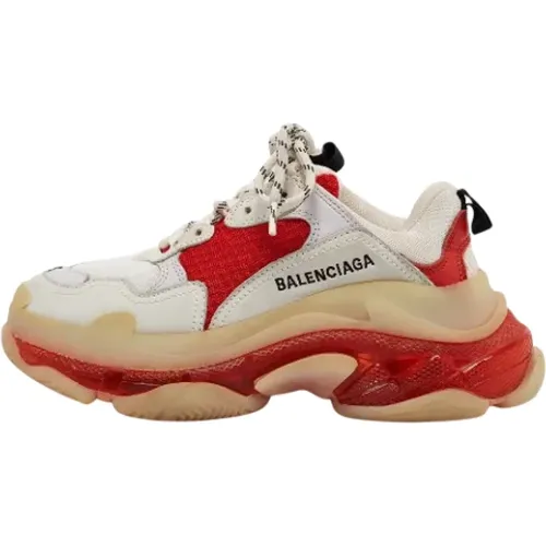 Pre-owned Sneakers, female, , Size: 6 US Pre-owned Leather sneakers - Balenciaga Vintage - Modalova