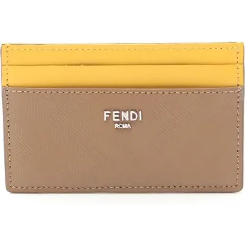 Pre-owned Wallets, female, , Size: ONE SIZE Pre-owned Leather wallets - Fendi Vintage - Modalova