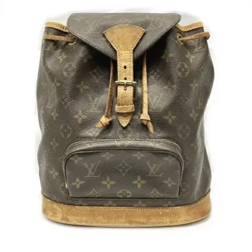 Pre-owned Backpacks, female, , Size: ONE SIZE Pre-owned Canvas shoulder-bags - Louis Vuitton Vintage - Modalova