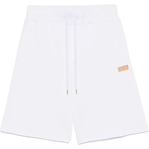 Casual Shorts, male, , Size: M and Gold Shorts - Versace Jeans Couture - Modalova