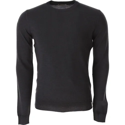 Sweaters Grey , male, Sizes: L, 2XL, 4XL, 3XL - Brooksfield - Modalova