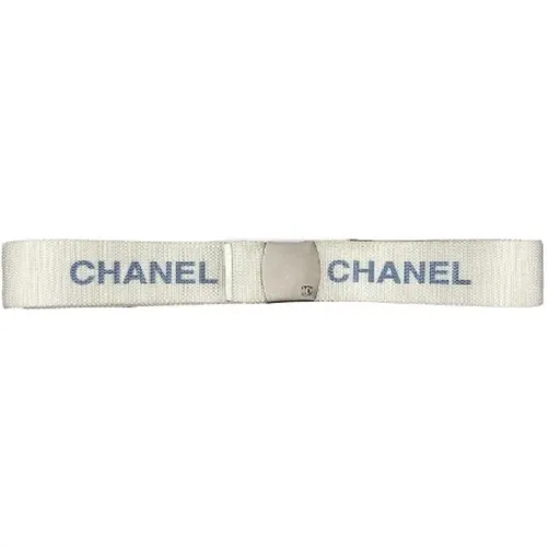 Pre-owned Fabric belts , female, Sizes: ONE SIZE - Chanel Vintage - Modalova