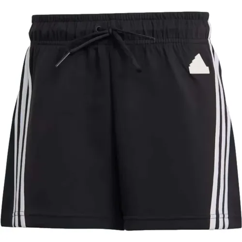 Zukünftige Ikonen 3 Band Shorts , Damen, Größe: M - Adidas - Modalova