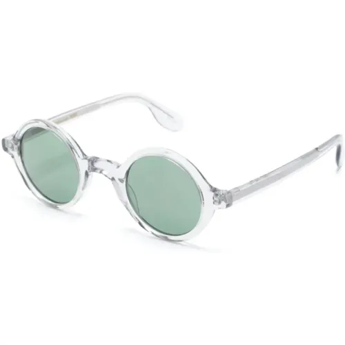 Zolman SUN Light Grey Sunglasses , female, Sizes: 42 MM - Moscot - Modalova