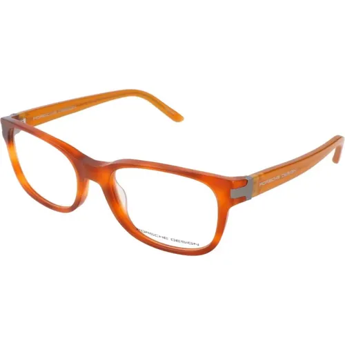 Glasses, male, , Size: ONE SIZE Acetate Frame Glasses Havana Dial - Porsche Design - Modalova