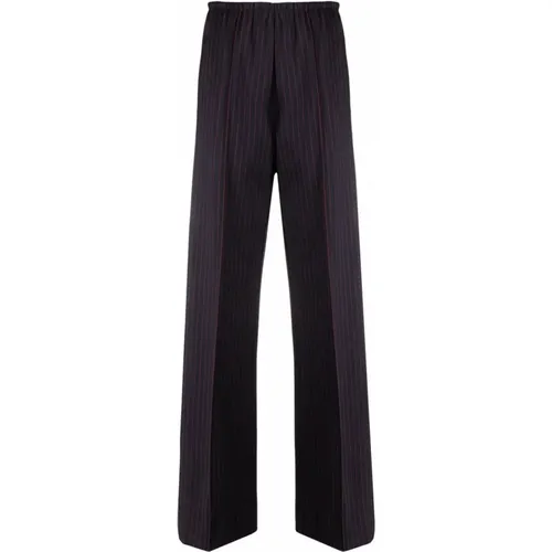 Striped Trousers for Women , female, Sizes: XS - Palm Angels - Modalova