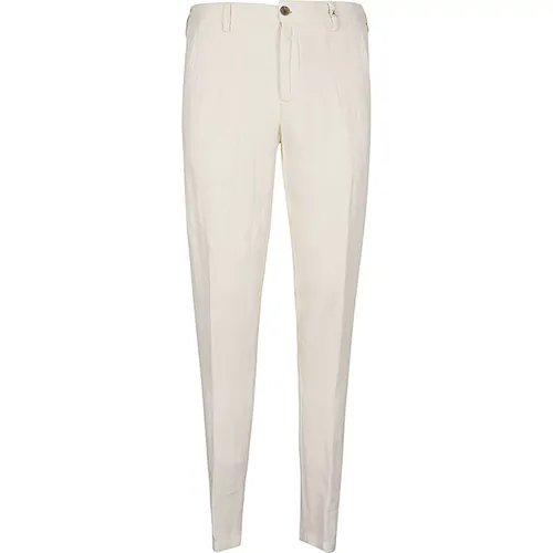 Cotton and Linen Long Pants , male, Sizes: M, L - Myths - Modalova