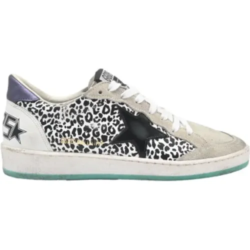 Cow Fantasy Black Star Sneakers , female, Sizes: 6 UK - Golden Goose - Modalova