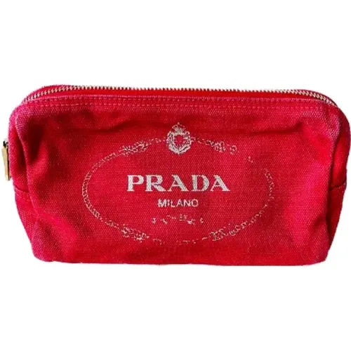 Pre-owned Accessories, female, , Size: ONE SIZE Pre-owned Canvas home-office - Prada Vintage - Modalova