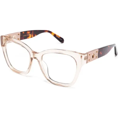 Lfl1520 C5Opt Optical Frame , Damen, Größe: 57 MM - Linda Farrow - Modalova