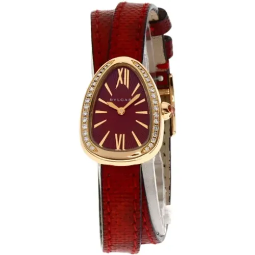 Pre-owned Watches, female, , Size: ONE SIZE Pre-owned Rose Gold watches - Bvlgari Vintage - Modalova