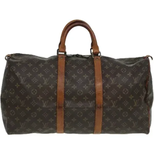 Pre-owned Canvas travel-bags , female, Sizes: ONE SIZE - Louis Vuitton Vintage - Modalova