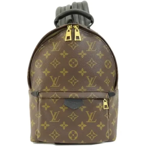 Pre-owned Backpacks, female, , Size: ONE SIZE Pre-owned Canvas backpacks - Louis Vuitton Vintage - Modalova