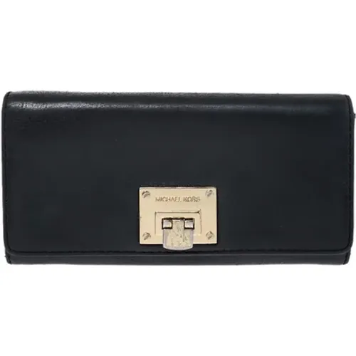 Pre-owned Wallets, female, , Size: ONE SIZE Pre-owned Leather wallets - Michael Kors Pre-owned - Modalova