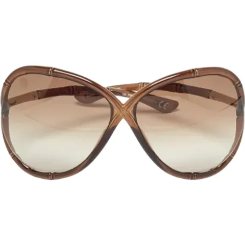 Pre-owned Acetate sunglasses , female, Sizes: ONE SIZE - Tom Ford Pre-owned - Modalova