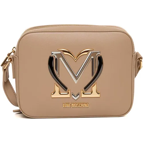 Cross Body Bags, female, , Size: ONE SIZE Adjustable Shoulder Strap Small Bag - Love Moschino - Modalova