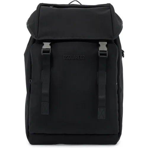 Backpacks, unisex, , Size: ONE SIZE Stylish Urban Backpack - Dsquared2 - Modalova