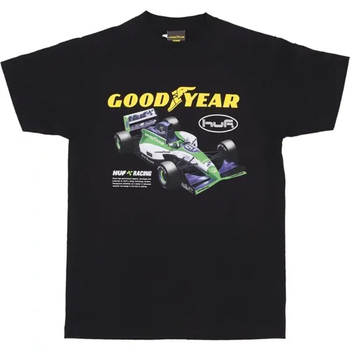 T-Shirts, male, , Size: S Goodyear Men's T-Shirt - HUF - Modalova