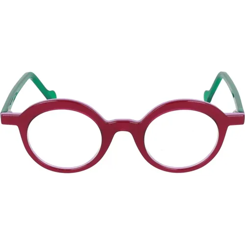 Armel Runde Rahmen Brille , unisex, Größe: 44 MM - Anne & Valentin - Modalova