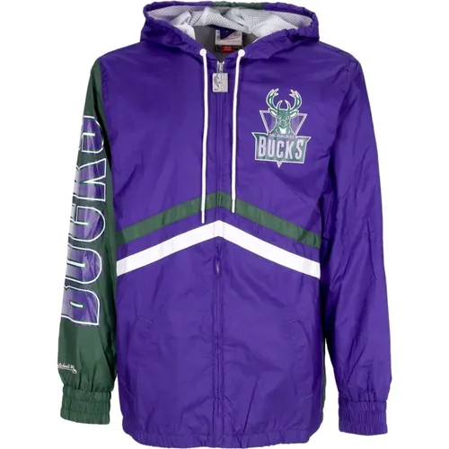 Sportswear, male, , Size: M NBA Undeniable Windbreaker - Mitchell & Ness - Modalova