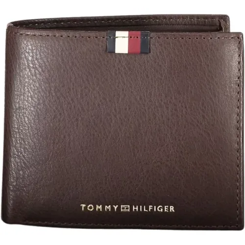 Wallets & Cardholders, male, , Size: ONE SIZE Leather Wallet - Tommy Hilfiger - Modalova