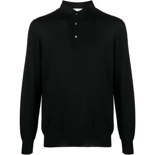 Woll-Polo-Shirt, Regular Fit , Herren, Größe: L - Lardini - Modalova