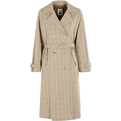 Stylischer Trenchcoat für Frauen , Damen, Größe: XS - Semicouture - Modalova