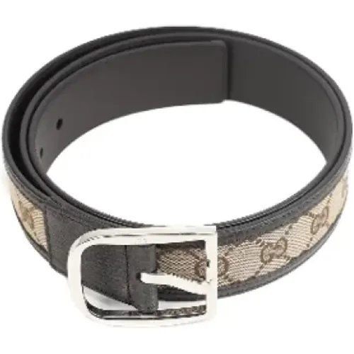 Pre-owned Belts, female, , Size: ONE SIZE Pre-owned Leather belts - Gucci Vintage - Modalova