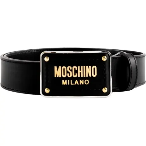 Belt , male, Sizes: M, XL, L, 2XL - Moschino - Modalova
