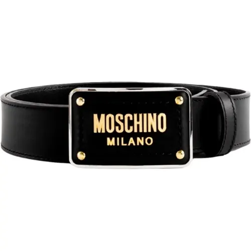 Belts, male, , Size: M Belt - Moschino - Modalova