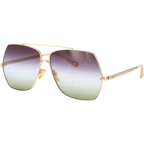Sunglasses, female, , Size: 62 MM Aly Sunglasses - Chloé - Modalova