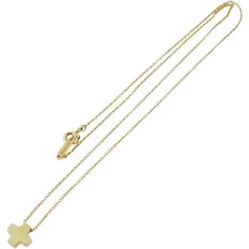 Pre-owned Jewellery, female, , Size: ONE SIZE Pre-owned Gold necklaces - Tiffany & Co. Pre-owned - Modalova