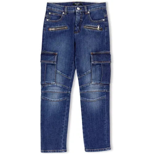 Blaue Jeans für Kinder Balmain - Balmain - Modalova
