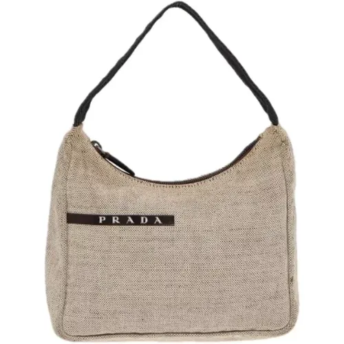 Pre-owned Canvas prada-bags , female, Sizes: ONE SIZE - Prada Vintage - Modalova