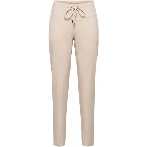 Stylish Twill Pants with Various Details , female, Sizes: 2XL - &Co Woman - Modalova