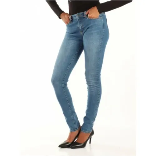 Schmal geschnittene Jeans für Frauen - Love Moschino - Modalova