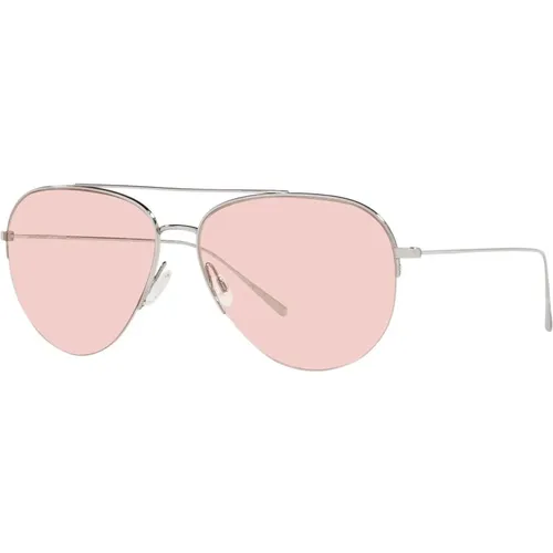 Sunglasses, female, , Size: 60 MM Silver/Rose Sunglasses Cleamons OV 1303St - Oliver Peoples - Modalova