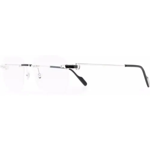 Silberne Optische Brille für den täglichen Gebrauch,Goldene Optische Brille, Alltagsstil - Cartier - Modalova