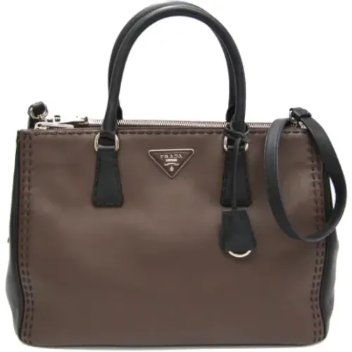 Pre-owned Leather handbags , female, Sizes: ONE SIZE - Prada Vintage - Modalova