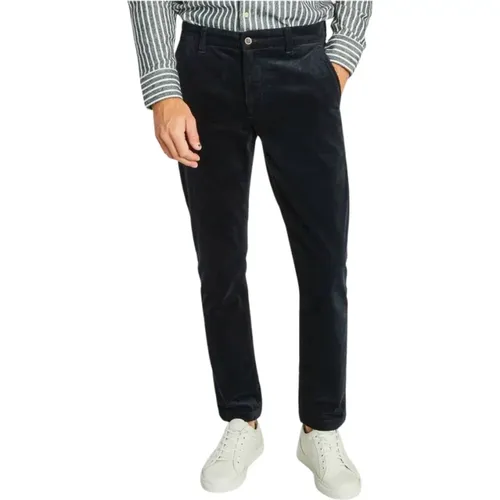 Karl straight corduroy trousers , male, Sizes: W33 - Nn07 - Modalova