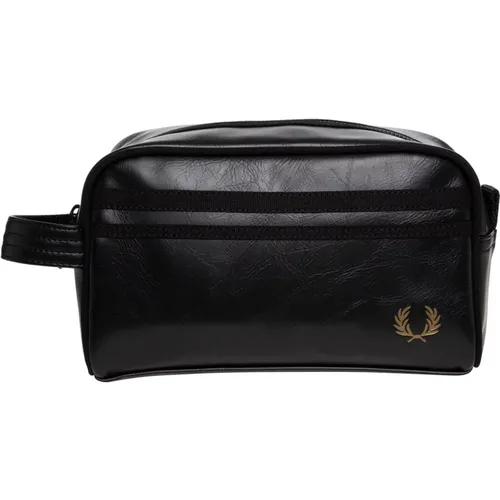 Toiletry bag , male, Sizes: ONE SIZE - Fred Perry - Modalova