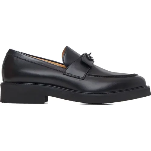 Schwarze flache Schuhe Eleganter Stil - Valentino Garavani - Modalova