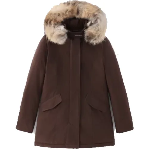 Luxury Arctic Parka Soil , female, Sizes: L, XS, M, S - Woolrich - Modalova