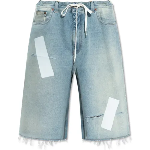 Denim shorts MM6 Maison Margiela - MM6 Maison Margiela - Modalova