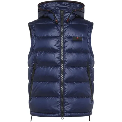 Vests, male, , Size: S Tear-Resistant Ripstop Vest - Peuterey - Modalova