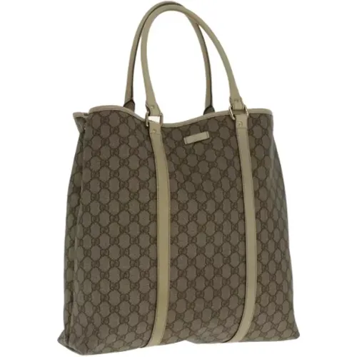 Pre-owned Tote Bags, female, , Size: ONE SIZE Pre-owned Leather gucci-bags - Gucci Vintage - Modalova