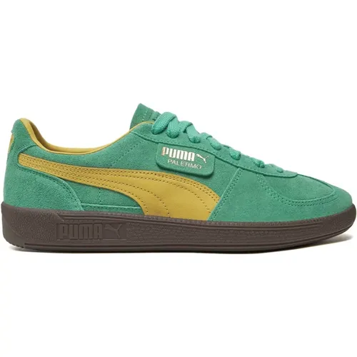 Leather Sneakers with Suede Details , unisex, Sizes: 7 UK, 5 UK, 6 UK, 3 UK - Puma - Modalova