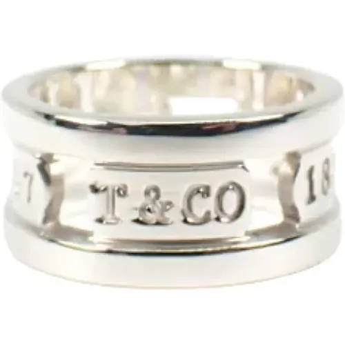 Pre-owned Jewellery, female, , Size: ONE SIZE Pre-owned Silver rings - Tiffany & Co. Pre-owned - Modalova