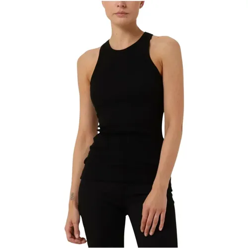 Igor Top Damen T-shirt Schwarz , Damen, Größe: S - Modström - Modalova